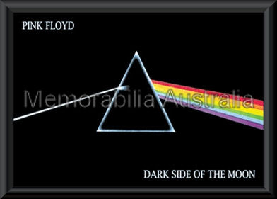 Pink Floyd Dark Side Poster Framed :: Pink Floyd :: Music Memorabilia