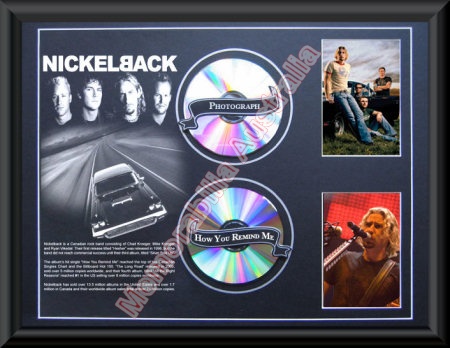 Nickelback Printed CD Matt :: L - P | Music :: Music Memorabilia