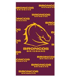 Brisbane Broncos Beach Towel :: Brisbane Broncos :: NRL - Rugby League ::  Sports Merchandise & Giftware :: Merchandise :: Memorabilia Australia