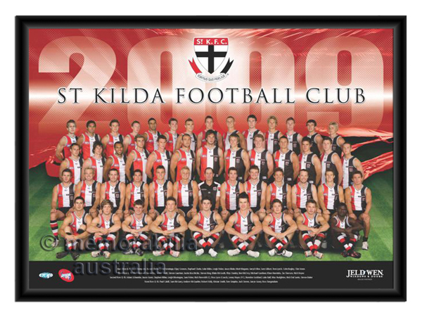 Download 2009 Framed Team Poster St.Kilda :: St. Kilda Saints ...