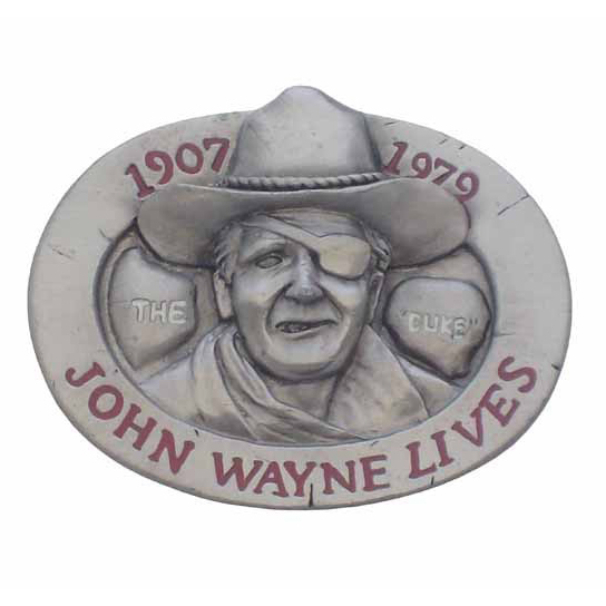 John Wayne Belt Buckle John Wayne Entertainment Merchandise Giftware Merchandise Memorabilia Australia