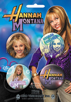 Hannah Montana Buttonpack :: Hannah Montana :: Television ...