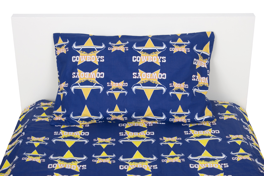 North Queensland Cowboys Quilt Cover - North Queensland Cowboys Merchandise  - NRL Merchandise - Sporting Goods -  — The Bedroom