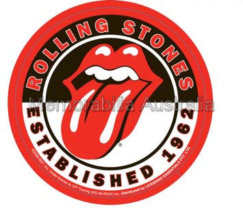 Rolling Stones Die Cut Sticker :: The Rolling Stones :: Entertainment ...