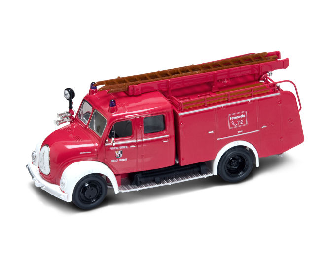 1:43 Fire Engine 1961 Magirus-Deutz Merkur :: Road Legends :: Diecast ...