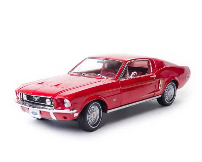 1:18 1968 Ford Mustang GT Fastback - Red :: Other Cars :: Diecast Cars ...