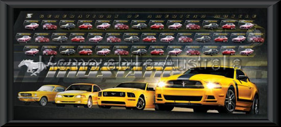 History of ford mustangs pictures #5