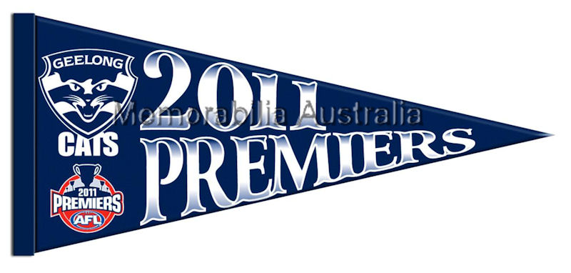 2011 AFL Premiership Wall Pennant
