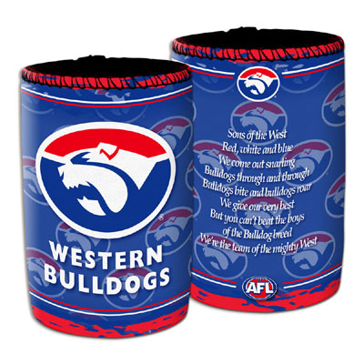 Western Bulldogs Stubby Cooler