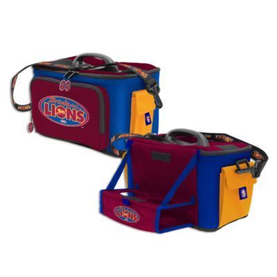 Brisbane Lions Cooler Bag with Drink Tray