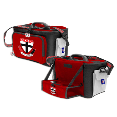St. Kilda Saints Cooler Bag with Drink Tray