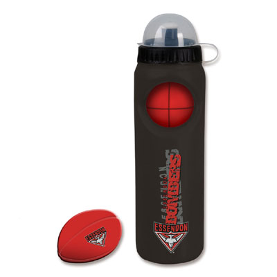 Essendon Bombers Drink Bottle with Stress Ball