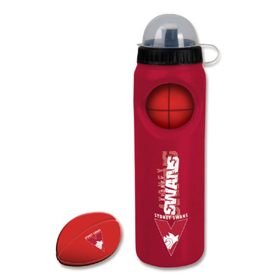 Sydney Swans Drink Bottle with Stress Ball