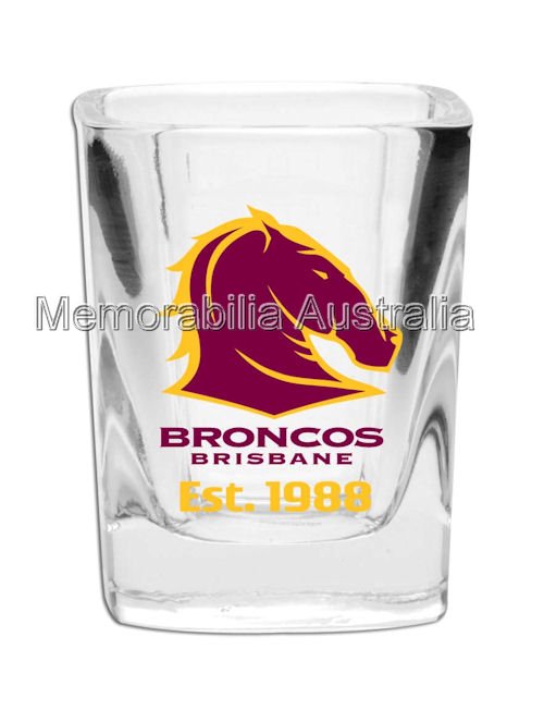 Broncos Set Of 2 Shot Glasses