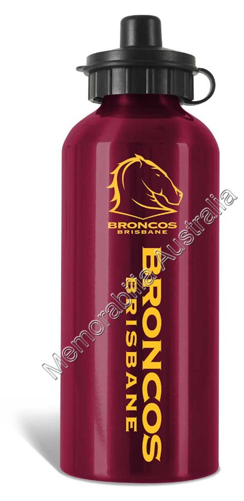 Broncos NRL Aluminium Drink Bottle