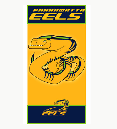Parramatta Eels Mascot Beach Towel