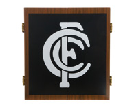 Carlton Blues Dart Board Cabinet