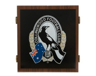 Collingwood Magpies Dart Board Cabinet