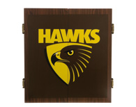 Hawthorn Hawks Dart Board Cabinet