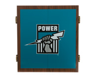 Port Adelaide Power Dart Board Cabinet