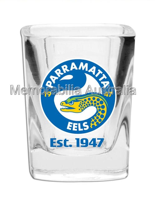 Parramatta Eels Set Of 2 Shot Glasses
