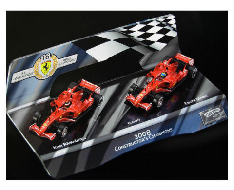 1:43 F1 Elite Ferrari 2008 Constructors Championship