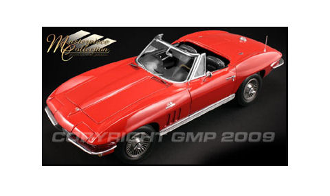 1:18  1965 Corvette Convertible Masterpiece Series - Red