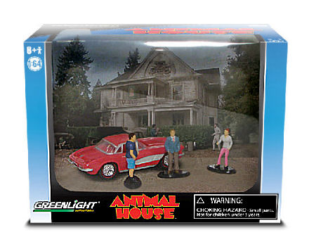 1:64 Animal House Diorama 1959 Chevy Corvette Movie