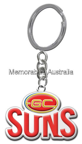 Gold Coast Suns Logo Key Ring