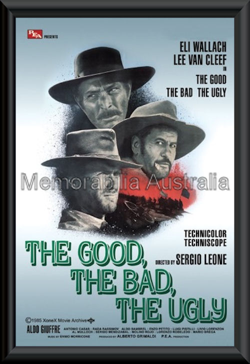 The Good The Bad The Ugly Framed