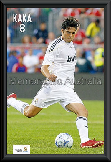 Kaka Real Madrid Poster Framed