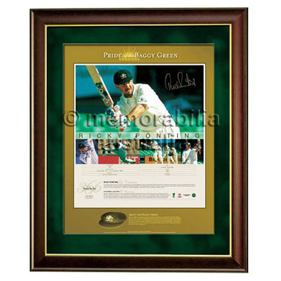 Ricky Ponting 'Pride Of The Baggy Green'