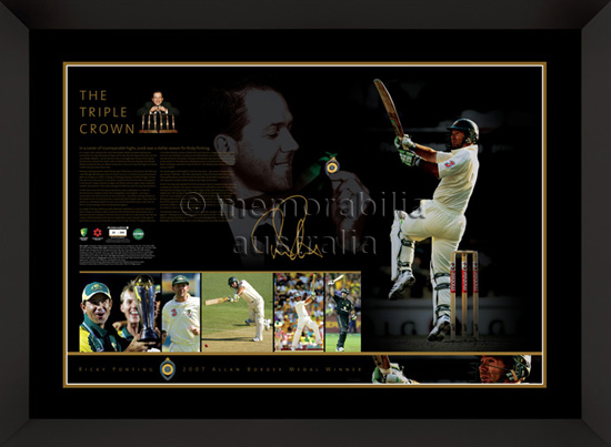 Ricky Ponting 'The Triple Crown'