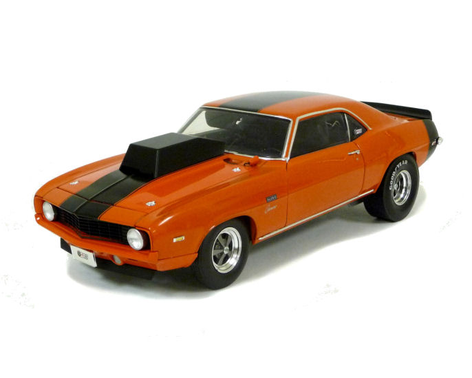 1:18  1969  Baldwin Chev Camaro Pro Stock - Hugger Orange