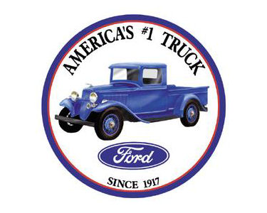 America's #1 Truck Ford Tin Sign