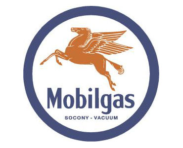 Mobil Gas Pegasus Tin Sign