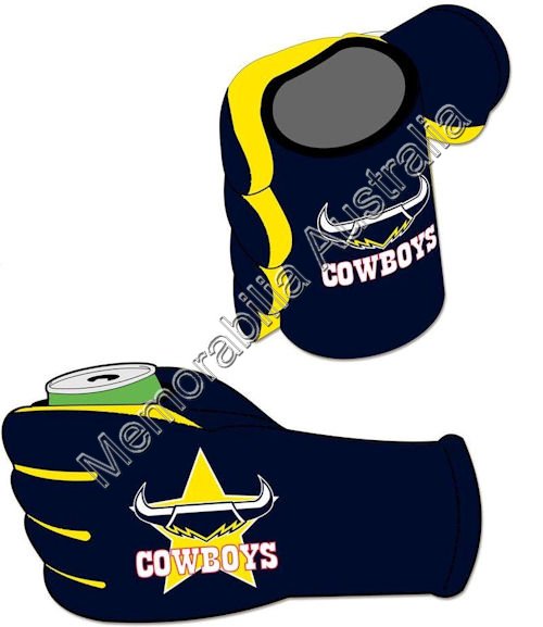 North Queensland Cowboys NRL  Stubby Glove