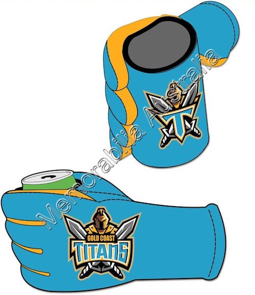 Gold Coast Titans NRL  Stubby Glove