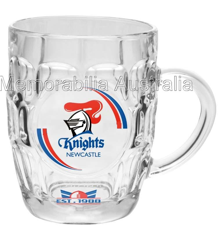 Newcastle Knights, NRL Dimpled Stein Glass