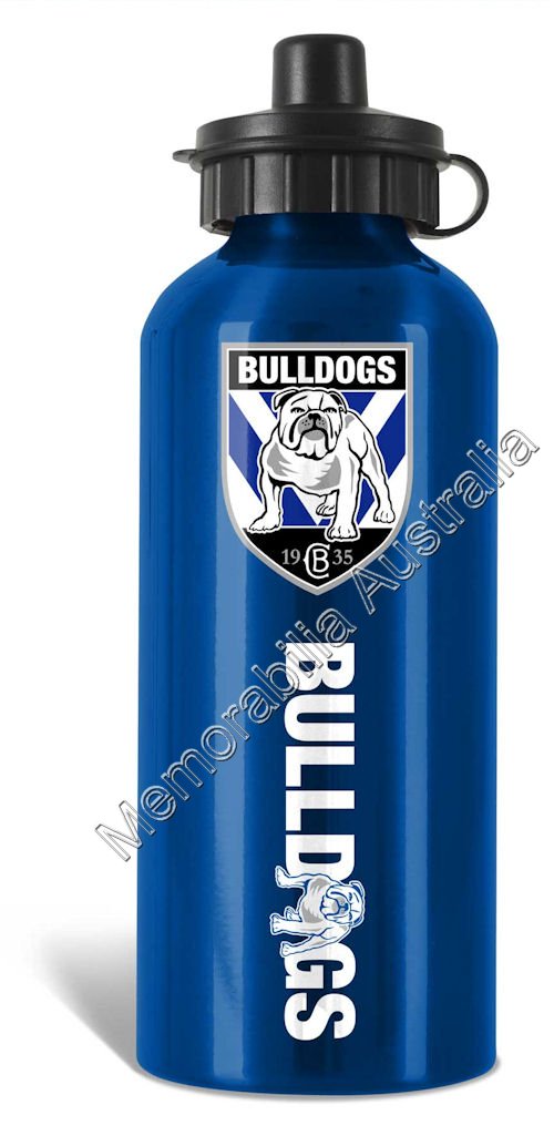 Canterbury Bulldogs NRL Aluminium Drink Bottle