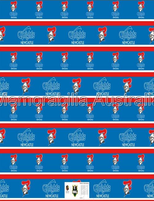 Newcastle Knights NRL Gift Wrap