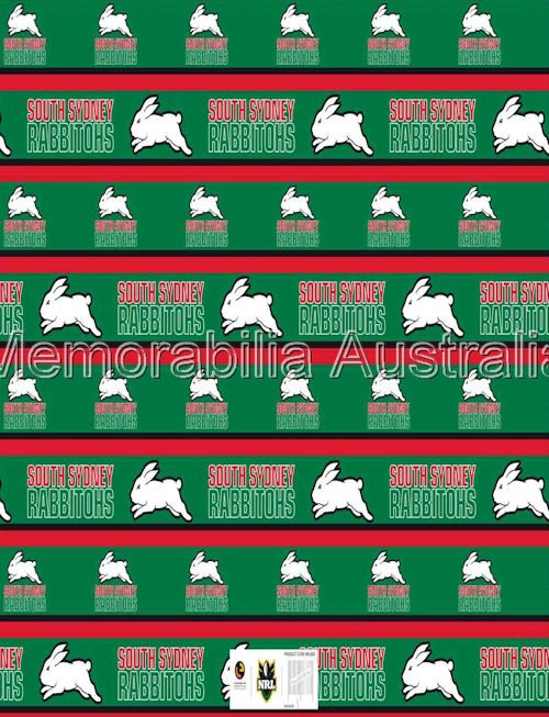 South Sydney Rabbitohs NRL Gift Wrap