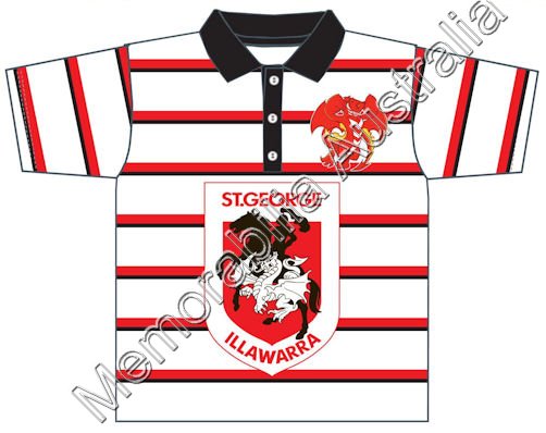 St George Illawarra Dragons NRL Infants Polo Shirt