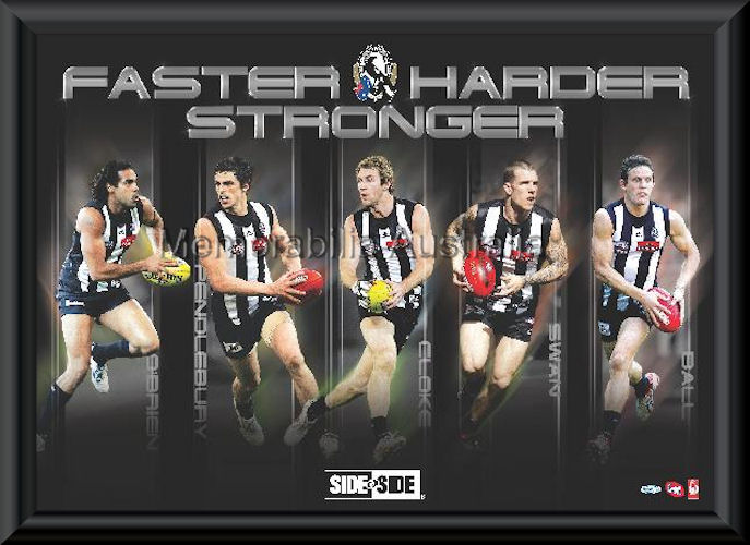 Pies Players 2011 Print Framed