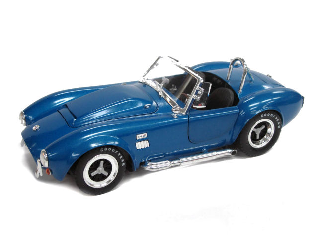 1:18 1965 Shelby Super Snake Metallic Blue