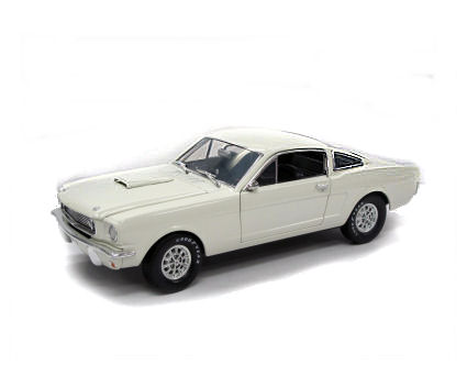 1:18 1966 Ford Mustang Fastback White (Selby Spec)