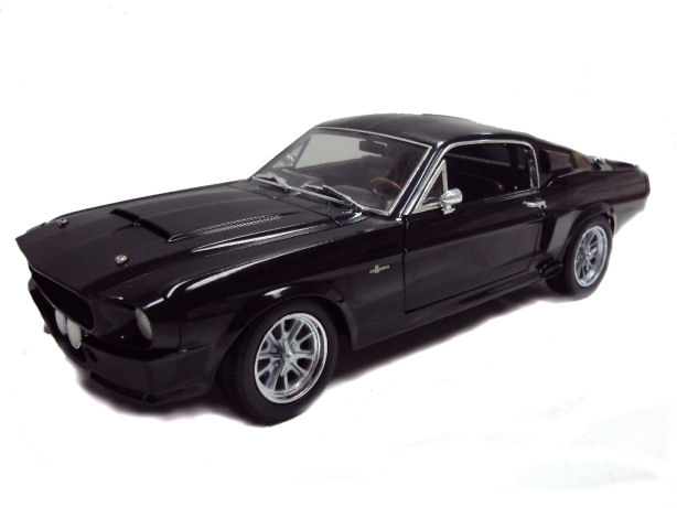 1:18  1967 Ford Shelby Mustang GT500 Super Snake Black
