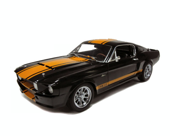 1:18 1967 Ford Shelby Mustang GT500 Super Snake Black