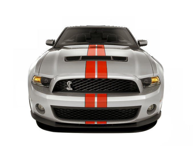 1:18  2011 Ford Shelby Mustang GT500 Silver/Red