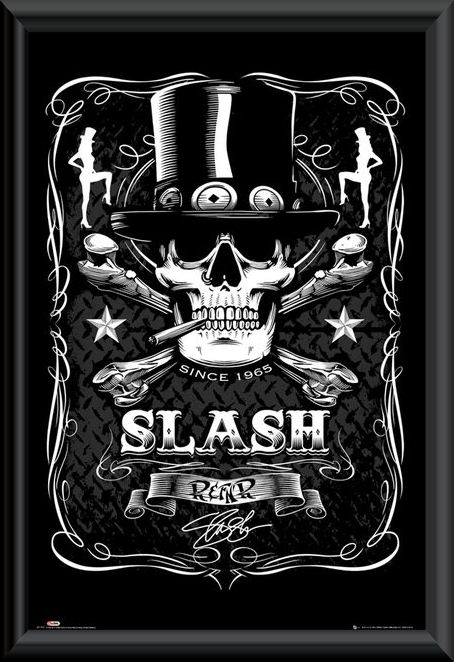 Slash Poster 2 Framed 